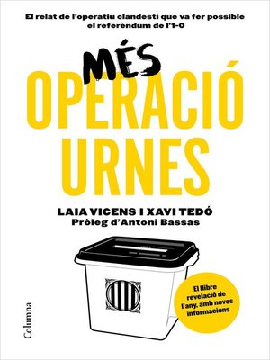 cover image of Més Operació Urnes